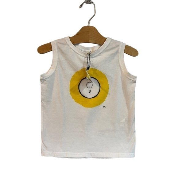 Nikolia Other - Nikolia T Shirt Size 7-8 Idea Light Bulb Printed Graphic Sleeveless